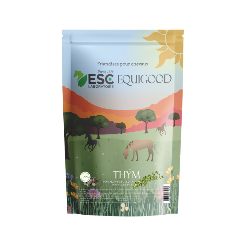 ESC Laboratoire - Friandises Equigood thym