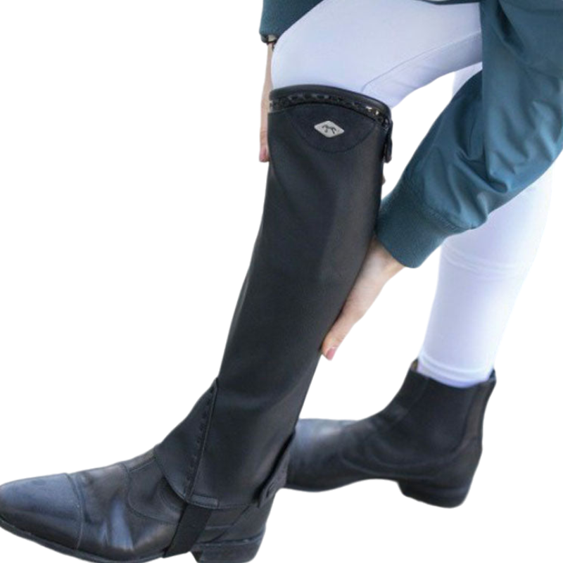 Eden by Pénélope - Mini-chaps enfant Softy noir