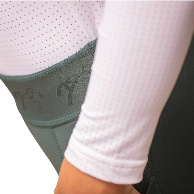 Eden by Pénélope - Legging d'équitation fille Delphe pull-on vert foncé