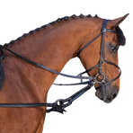 Riding World - Rubberen teugelhulp zwart | - Ohlala