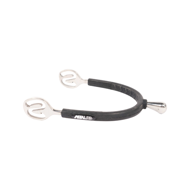 Metalab - Eperons Boule gainé caoutchouc 30mm