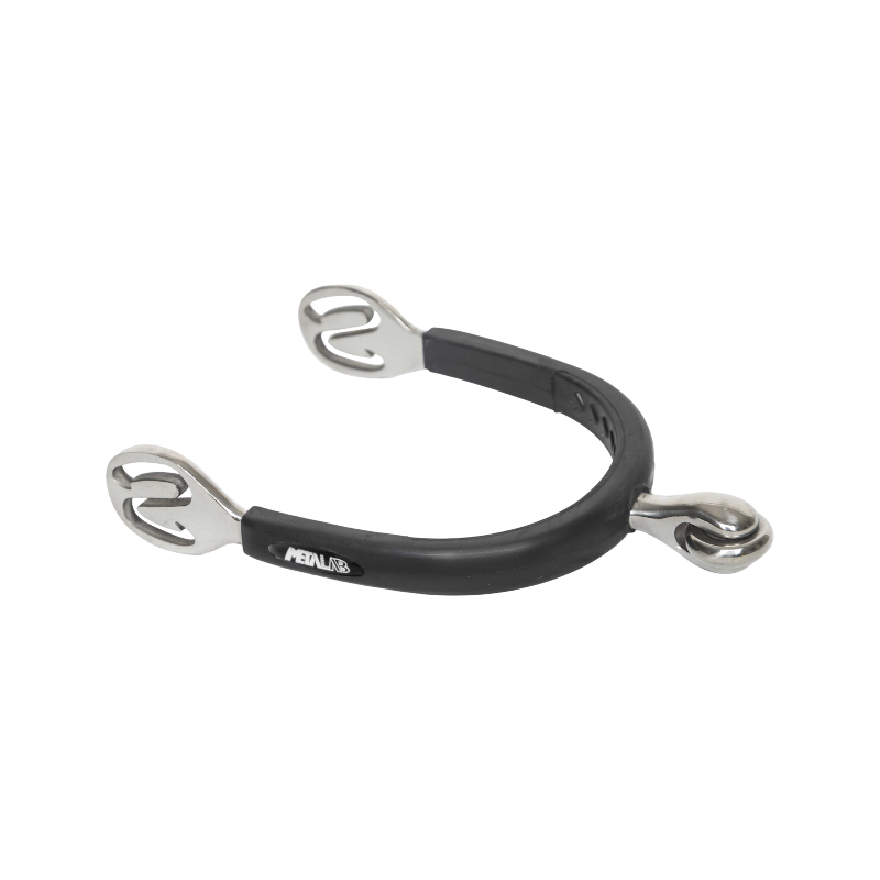 Metalab - Eperons Horizo Soft gainé caoutchouc 30mm