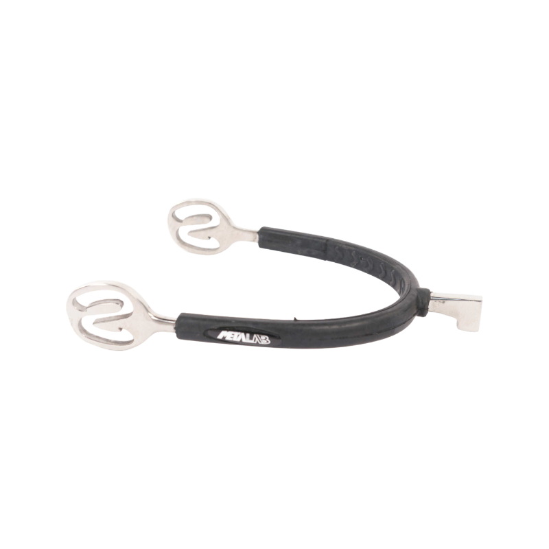 Metalab - Eperons Marteau gainé caoutchouc 40mm