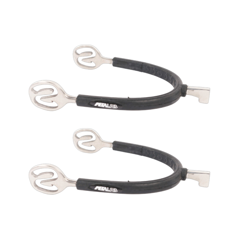 Metalab - Eperons Marteau gainé caoutchouc 40mm