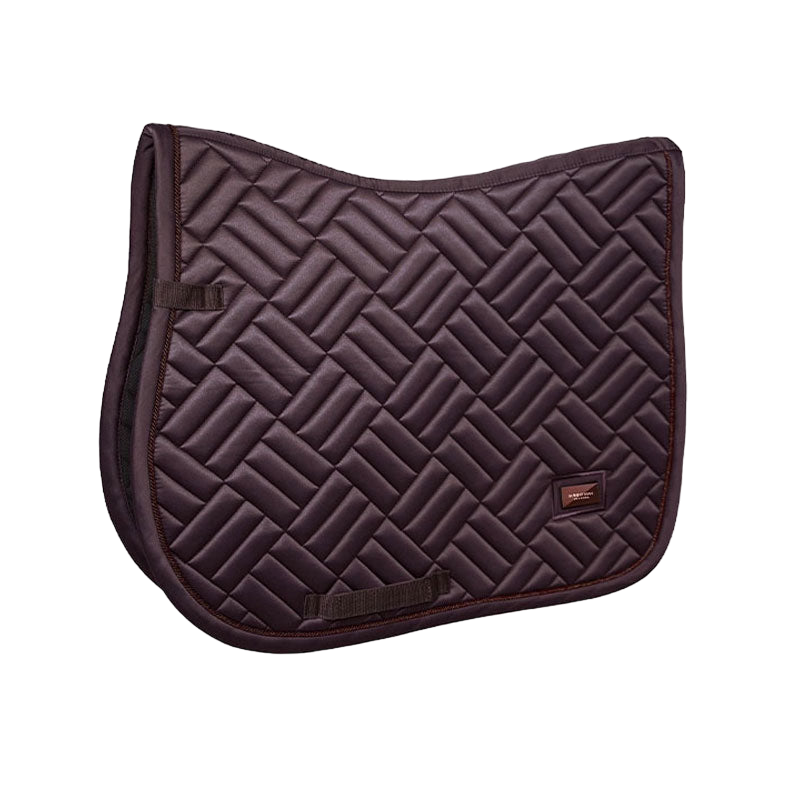 Equestrian Stockholm - Tapis de selle Moonless Night marron/ violet | - Ohlala