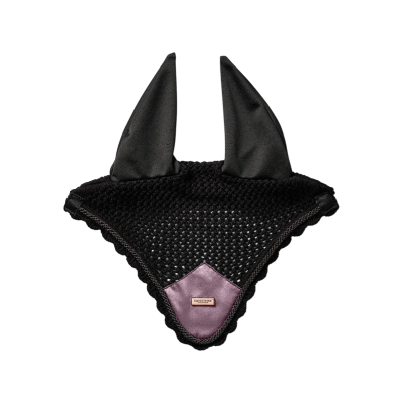 Equestrian Stockholm - Bonnet pour chevaux Black Blush noir
