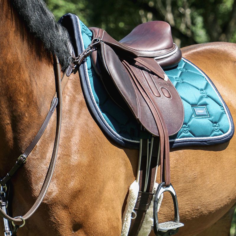 Equestrian Stockholm - Tapis de selle Emerald | - Ohlala