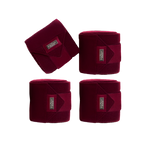 Equestrian Stockholm - Bandes de polo Bordeaux (x4) | - Ohlala