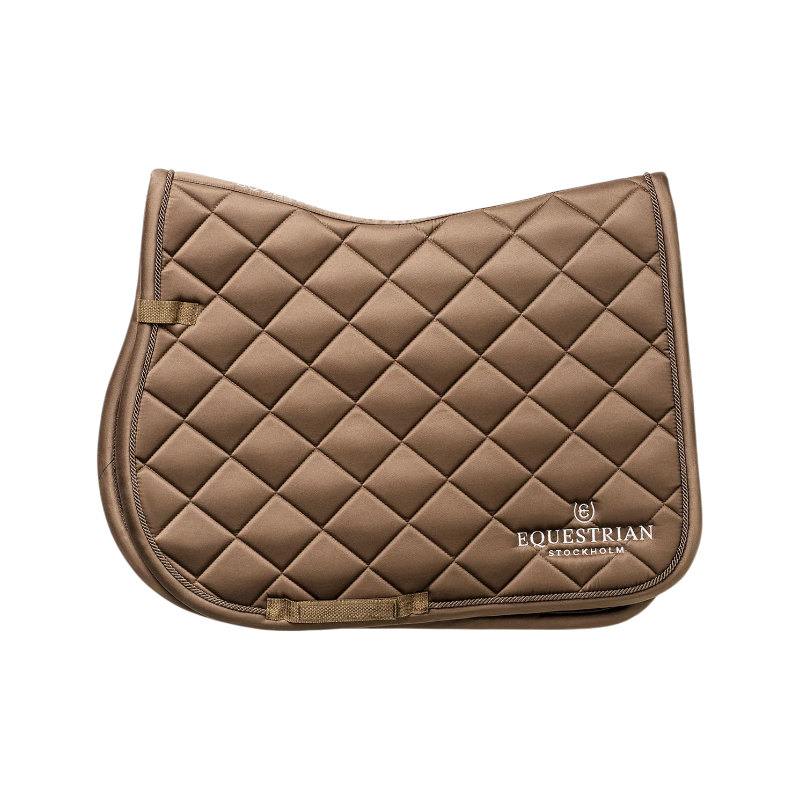 Equestrian Stockholm - Tapis de selle Line champagne | - Ohlala