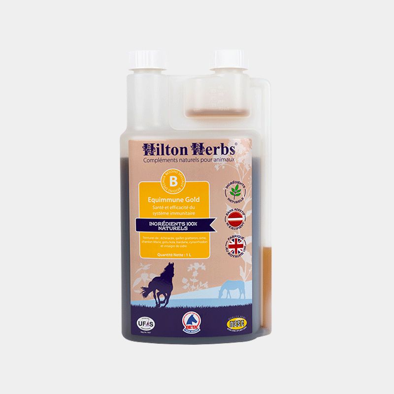 Hilton Herbs - Compléments alimentaire Système immunitaire EQUIMMUNE GOLD 1L | - Ohlala