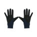 Equithème - Digitale gebreide handschoenen zwart/marine | - Ohlala