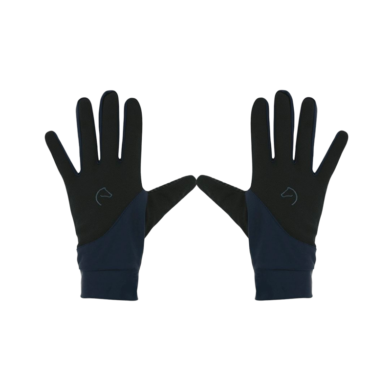 Equithème - Gants Knit digital noir/marine