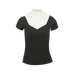 Equithème - Dames polo korte mouwen Lerma zwart | - Ohlala