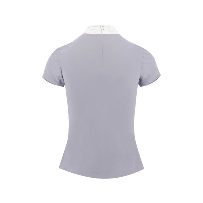 Equithème - Polo manches courtes femme Lerma violet | - Ohlala