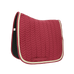 Equithème - Dressuurzadeldek Softy bordeaux | - Ohlala