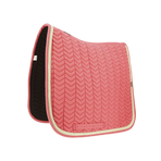 Equithème - Tapis de dressage Softy framboise | - Ohlala