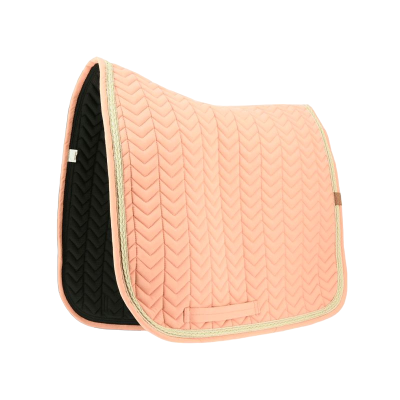 Equithème - Tapis de dressage Softy saumon | - Ohlala