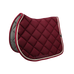 Equithème - Tapis de selle Classic bordeaux | - Ohlala
