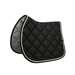 Equithème - Tapis de selle Classic noir | - Ohlala