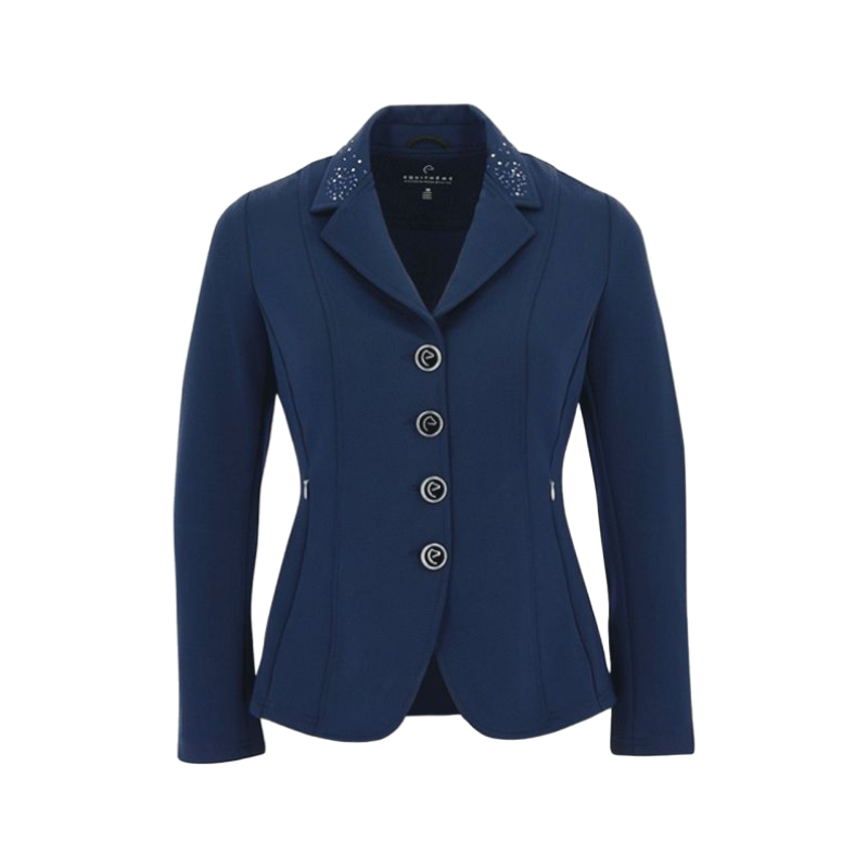 Equithème - Veste de concours femme Megeve marine