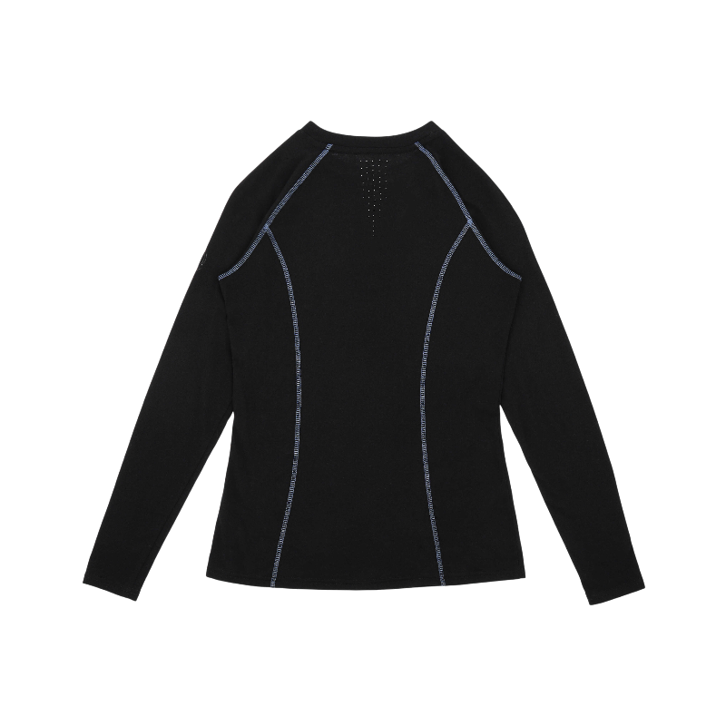 Equithème - Baselayer manches longues femme Je t'aime Stella noir