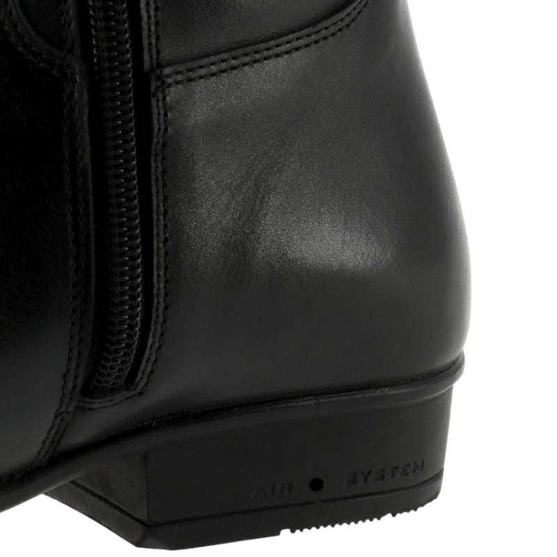 Equithème - Bottes d'équitation en cuir Versailles noir