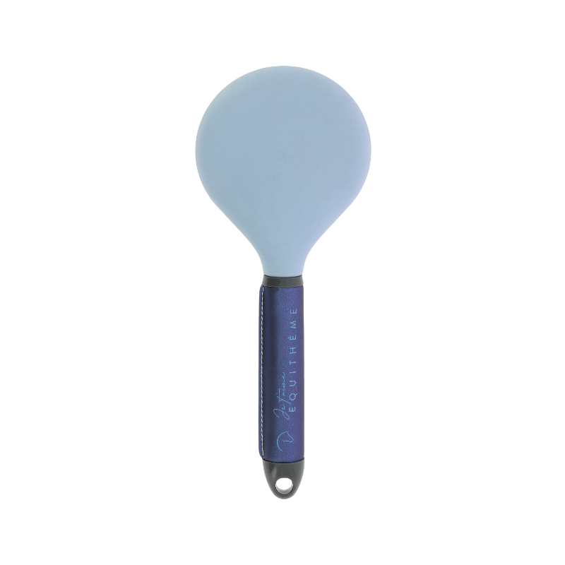 Equithème - Brosse à crinière Je t'aime mauve | - Ohlala