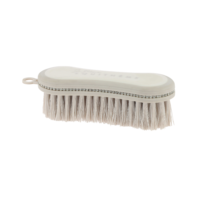 Equithème - Brosse de tête Je t'aime strass beige