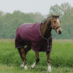 Equithème - Buitendeken Tyrex 1200D bordeaux 50g | - Ohlala