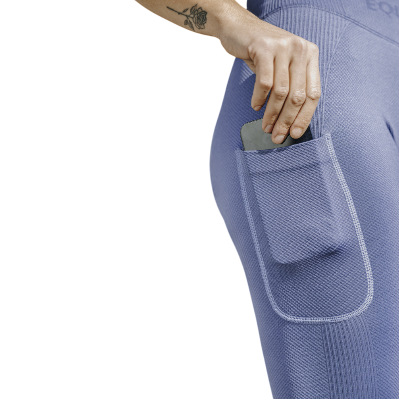 Equithème - Legging d'équitation femme Acacia violet