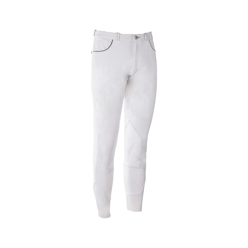 Equithème - Pantalon d'équitation homme Verona blanc | - Ohlala