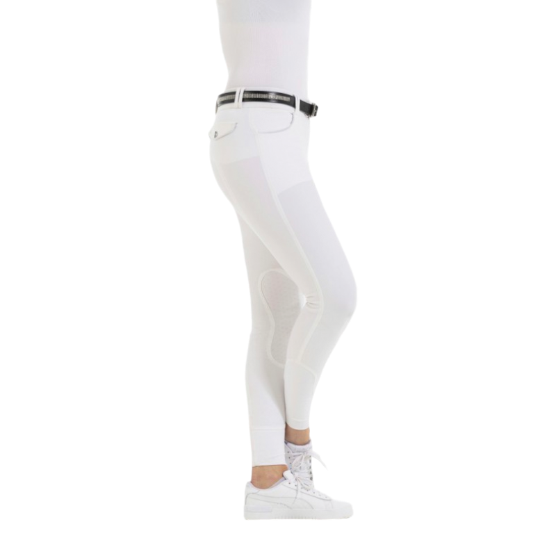 Equithème - Pantalon d'équitation femme Belinda blanc | - Ohlala