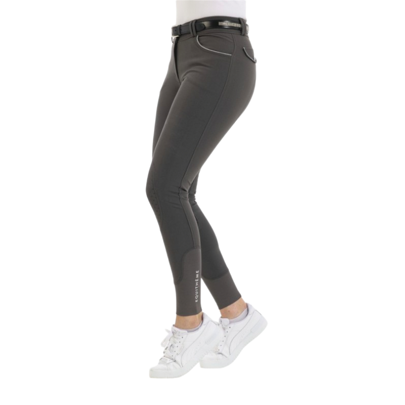 Equithème - Pantalon d'équitation femme Belinda anthracite | - Ohlala