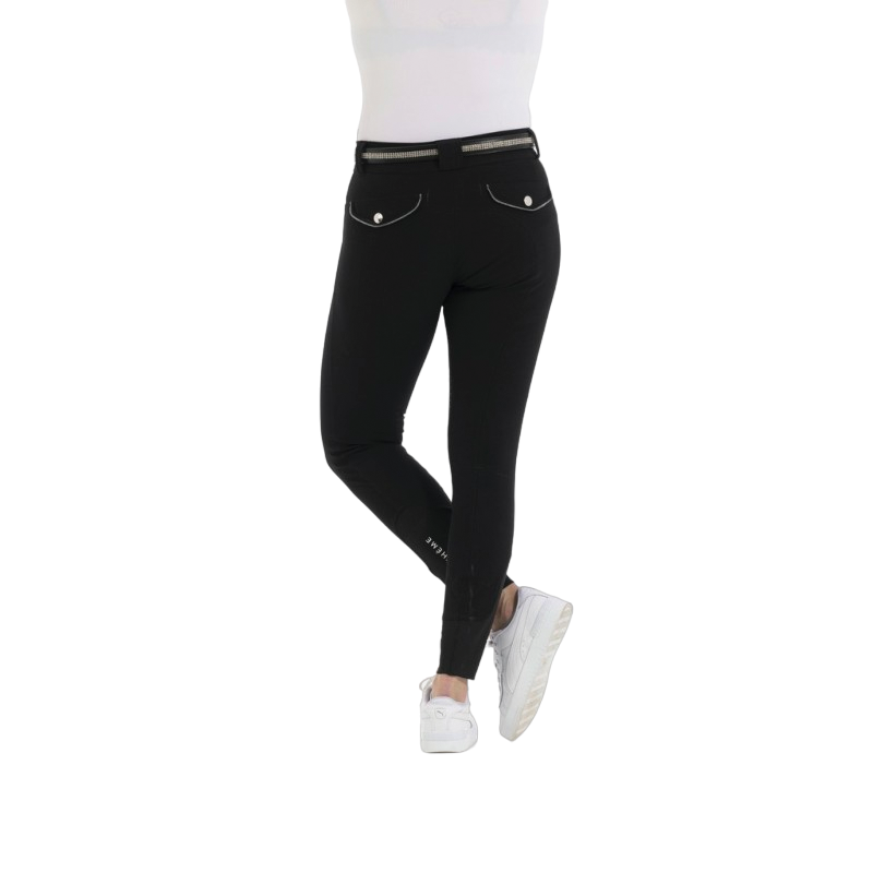 Equithème - Pantalon d'équitation femme Belinda noir | - Ohlala