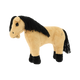 Equithème - Peluche mini poney Caramel isabelle | - Ohlala