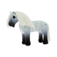 Equithème - Peluche mini poney Nuage gris | - Ohlala