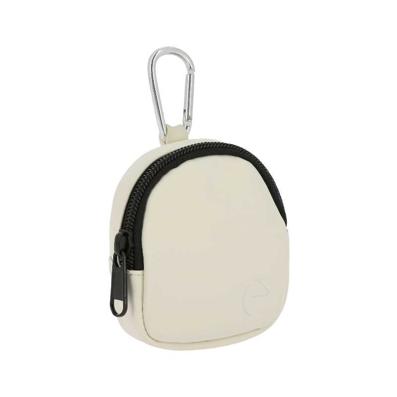 Equithème - Pochette + porte-monnaie Je t'aime crème