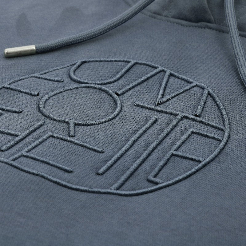 Equithème - Sweat à capuche unisexe Axel gris