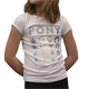 Equithème - T-shirt manches courtes enfant Lise écru | - Ohlala