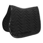 Equithème - Zadeldek Glossy zwart | - Ohlala