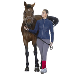Equithème - Dames hybride jas Olivia marine | - Ohlala