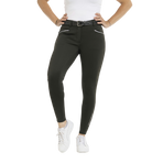 Equithème - Dames rijbroek Claudine bosgroen | - Ohlala
