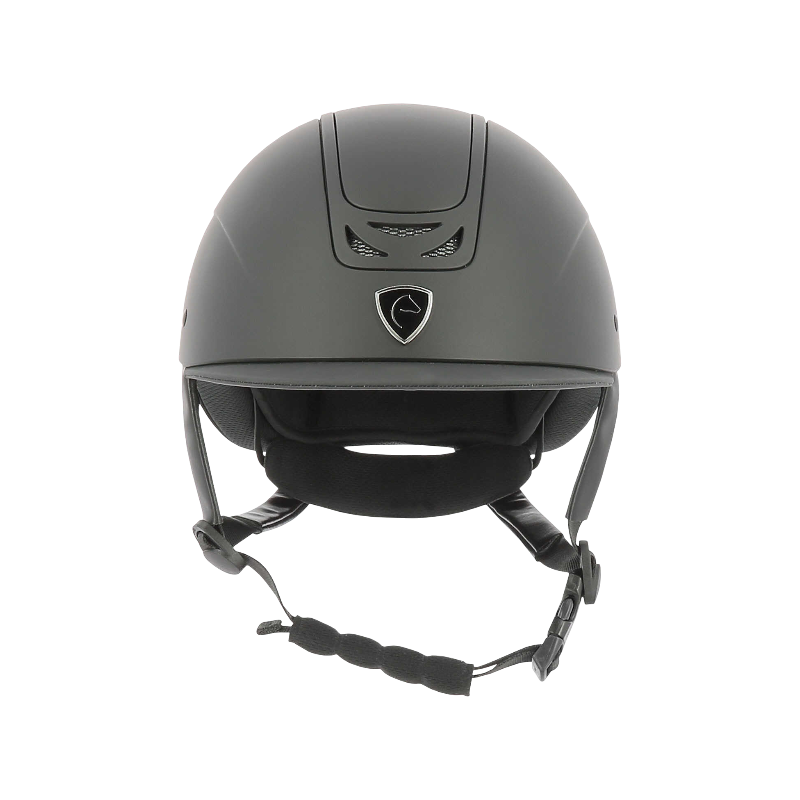 Equithème - Casque d'équitation Pepit noir/ noir