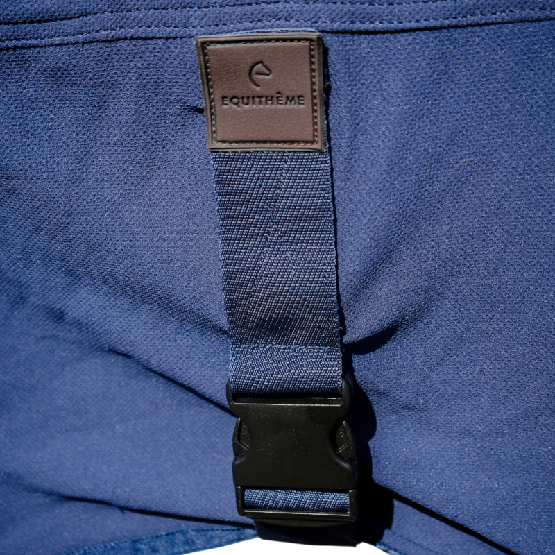 Equithème - Chemise rafraîchissante Cool&dry Fresh Combo marine | - Ohlala