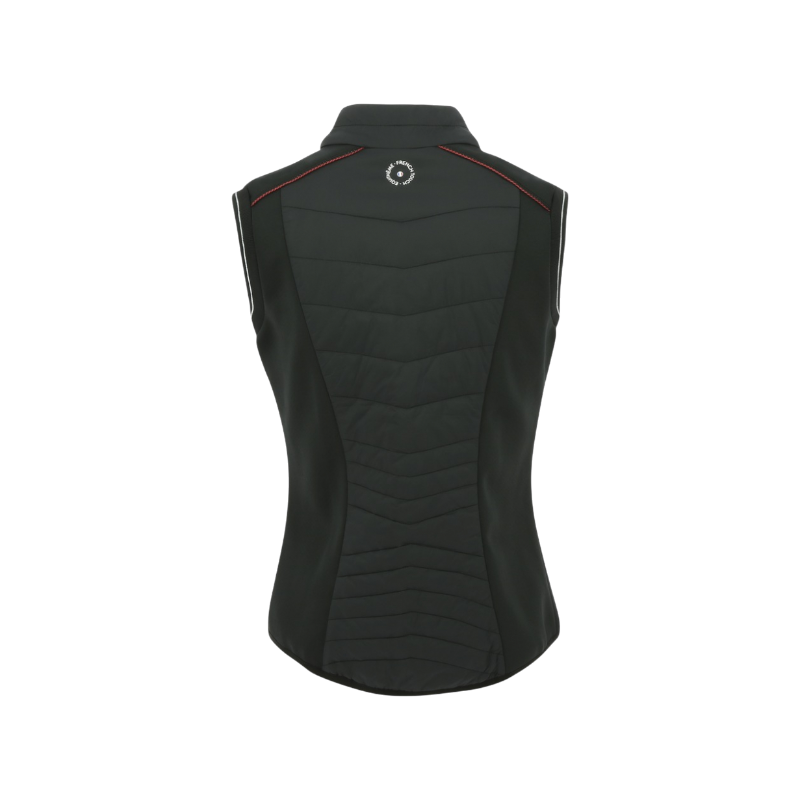 Equithème - Gilet femme sans manches Luna noir