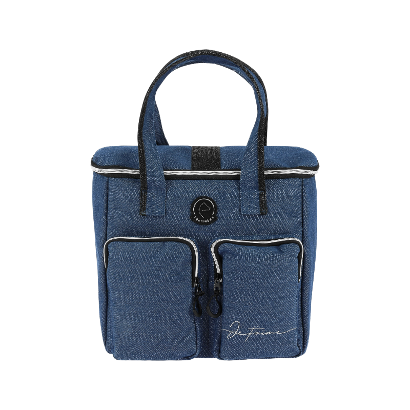 Equithème - Sac de groom Je T'aime denim | - Ohlala