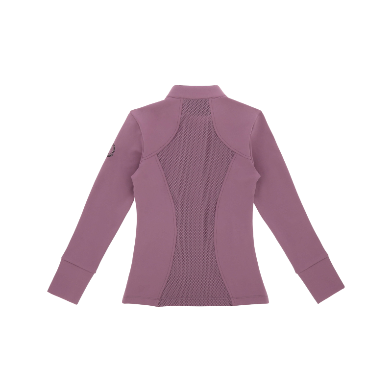 Equithème - Veste softshell femme Je t'aime EK-Ilona lilas | - Ohlala