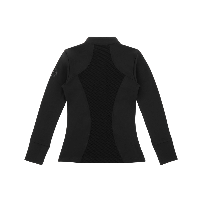 Equithème - Veste softshell femme Je t'aime EK-Ilona noir | - Ohlala