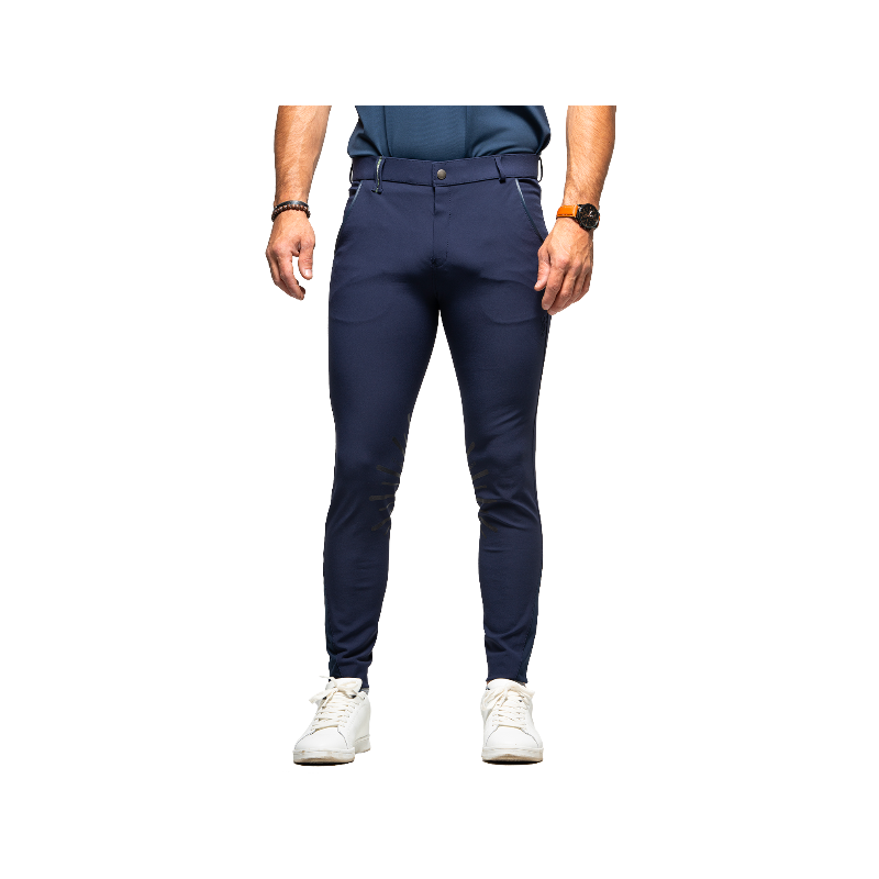 Flags & Cup - Pantalon d'équitation garçon Lorenzo marine