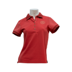 Flags & Cup - Meisjes polo korte mouwen Anzia kers | - Ohlala